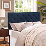 Theodore Full Upholstered Fabric Headboard Navy MOD-5313-NAV