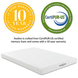 Aveline 6" Queen Mattress  MOD-5346-WHI