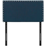 Phoebe Twin Upholstered Fabric Headboard Azure MOD-5382-AZU