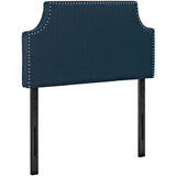 Laura Twin Upholstered Fabric Headboard Azure MOD-5390-AZU