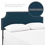 Laura Full Upholstered Fabric Headboard Azure MOD-5392-AZU