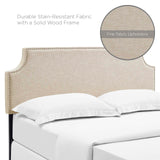 Laura Full Upholstered Fabric Headboard Beige MOD-5392-BEI