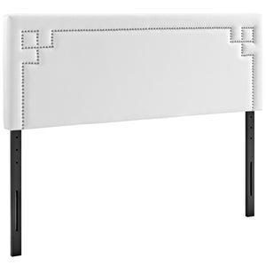 Josie Full Upholstered Vinyl Headboard MOD-5399-WHI