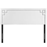 Josie Full Upholstered Vinyl Headboard MOD-5399-WHI