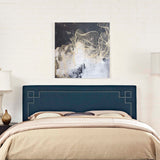 Josie King Upholstered Fabric Headboard Azure MOD-5404-AZU