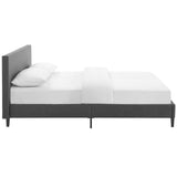 Anya Full Fabric Bed Gray MOD-5418-GRY