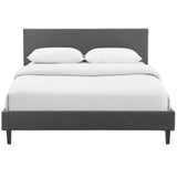 Anya Full Fabric Bed Gray MOD-5418-GRY