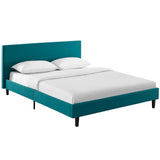 Anya Full Fabric Bed Teal MOD-5418-TEA