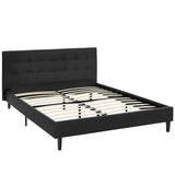 Linnea Full Faux Leather Bed MOD-5423-BLK