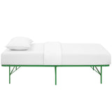 Horizon Twin Stainless Steel Bed Frame Green MOD-5427-GRN