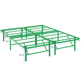 Horizon Full Stainless Steel Bed Frame Green MOD-5428-GRN