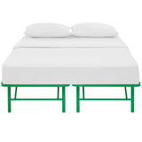 Horizon Full Stainless Steel Bed Frame Green MOD-5428-GRN