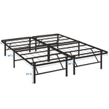 Horizon Queen Stainless Steel Bed Frame Brown MOD-5429-BRN