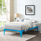 Ollie Twin Bed Frame Light Blue MOD-5430-LBU