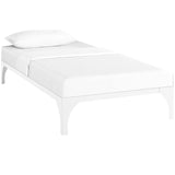 Ollie Twin Bed Frame White MOD-5430-WHI