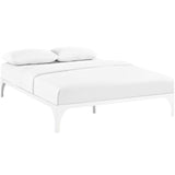 Ollie Queen Bed Frame White MOD-5432-WHI