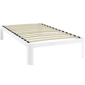 Corinne Twin Bed Frame White MOD-5467-WHI