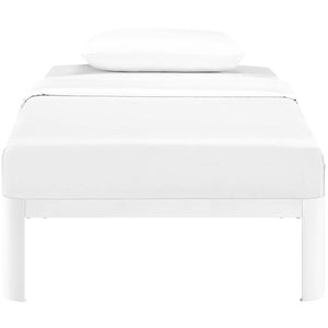 Corinne Twin Bed Frame White MOD-5467-WHI