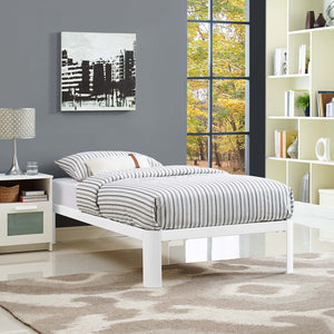 Corinne Twin Bed Frame White MOD-5467-WHI