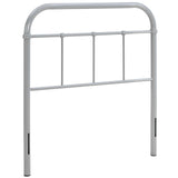 Serena Twin Steel Headboard Gray MOD-5534-GRY