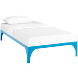 Modway Furniture Ollie Twin Bed Frame 0423 Light Blue MOD-5747-LBU