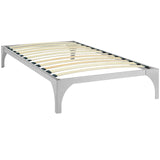 Modway Furniture Ollie Twin Bed Frame 0423 Silver MOD-5747-SLV