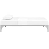 Modway Furniture Ollie Twin Bed Frame 0423 Silver MOD-5747-SLV