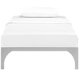 Modway Furniture Ollie Twin Bed Frame 0423 Silver MOD-5747-SLV