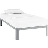 Modway Furniture Corinne Twin Bed Frame 0423 Gray MOD-5754-GRY