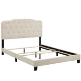 Amelia Full Upholstered Fabric Bed Beige MOD-5839-BEI