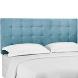 Modway Furniture Paisley Tufted Twin Upholstered Performance Velvet Headboard Sea Blue 3 x 43.5 x 46 - 54