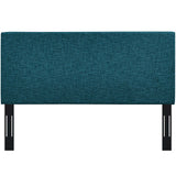Taylor Full / Queen Upholstered Linen Fabric Headboard Teal MOD-5880-TEA