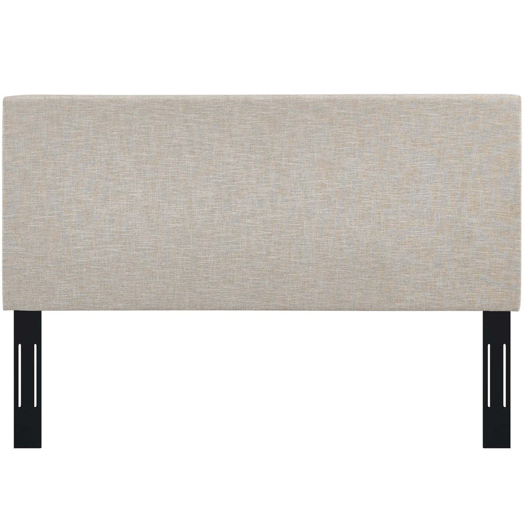 Taylor King and California King Upholstered Linen Fabric Headboard Beige MOD-5883-BEI