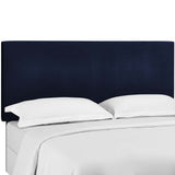 Taylor King and California King Upholstered Performance Velvet Headboard Midnight Blue MOD-5884-MID