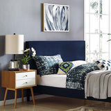 Taylor King and California King Upholstered Performance Velvet Headboard Midnight Blue MOD-5884-MID