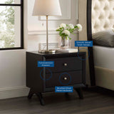 Providence Nightstand or End Table Walnut MOD-6057-WAL