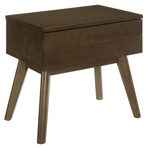 Everly Wood Nightstand Walnut MOD-6069-WAL