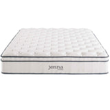 Jenna 10" Innerspring and Memory Foam California King Mattress  MOD-6080-WHI