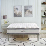 Jenna 10" Innerspring and Memory Foam California King Mattress  MOD-6080-WHI