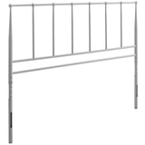 Kiana Full Metal Stainless Steel Headboard Gray MOD-6104-GRY