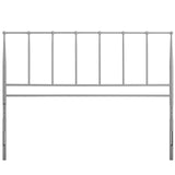 Kiana Full Metal Stainless Steel Headboard Gray MOD-6104-GRY