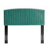 Rebecca Performance Velvet Full / Queen Headboard Teal MOD-6141-TEA