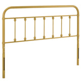 Modway Furniture Sage Twin Metal Headboard Gold 37.5 x 1.5 x 40.5 - 51.5