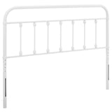 Sage Twin Metal Headboard White MOD-6152-WHI