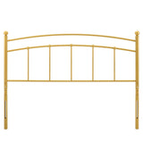 Modway Furniture Abigail Full Metal Headboard Gold 54.5 x 1.5 x 40.5