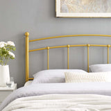 Modway Furniture Abigail Full Metal Headboard Gold 54.5 x 1.5 x 40.5