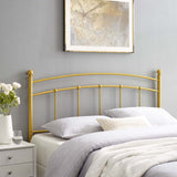 Modway Furniture Abigail Full Metal Headboard Gold 54.5 x 1.5 x 40.5