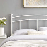 Abigail Full Metal Headboard White MOD-6157-WHI