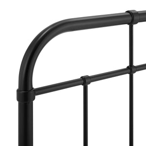 Modway Furniture Alessia Twin Metal Headboard 0423 Black MOD-6160-BLK