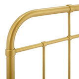 Modway Furniture Alessia Twin Metal Headboard MOD-6160-GLD